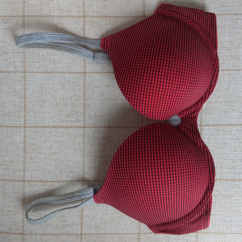 Victoria's Secret padded gingham bra